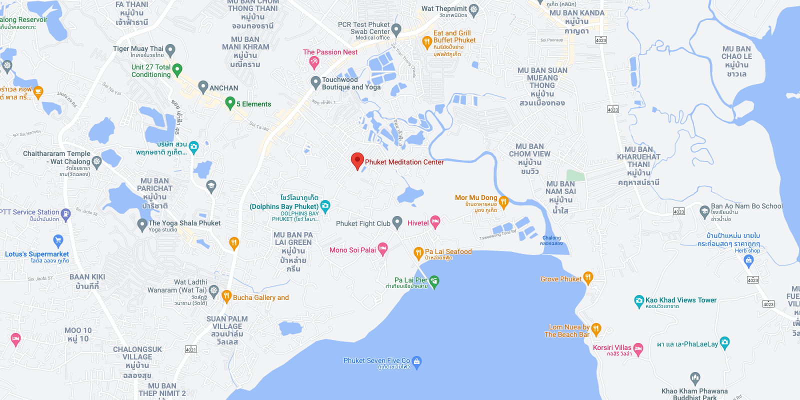 Phuket Meditation Center on Google Maps