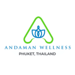Andaman Wellness Round Logo on White Background
