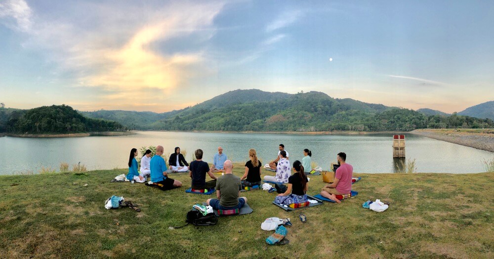 Phuket Meditation Retreat - Morning Meditation in the Jungle at Bangwaad Dam
