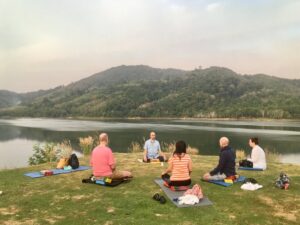Phuket Meditation Retreats - Morning Meditation at the Jungle Lake of Bangwaad