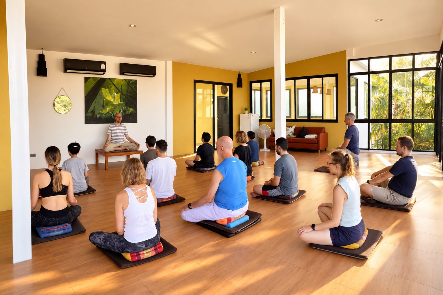 Phuket Meditation Retreat - Indoor Class